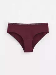 Трусы женские classic basic lhp 1433 (в коробке) bordo, , 90/XS, CONTE ELEGANT, - 3