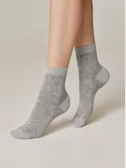 Носки женские хлопковые classic 530 светло-серый, , 38-39 (25), CONTE ELEGANT, - 2
