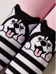 Колготки детские conte-kids tip-top (мордашки) 560 светло-розовый, , 104-110 (16), CONTE-KIDS, - 2