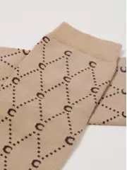 Носки женские хлопковые classic 525 бежевый, , 36-37 (23), CONTE ELEGANT, - 5