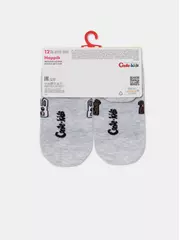 Носки детские "веселые ножки" 934 светло-серый, , 12, CONTE-KIDS, - 5