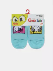 Носки детские "веселые ножки" 941 бледно-бирюзовый, , 20, CONTE-KIDS, - 5