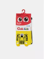 Колготки детские conte-kids tip-top (мордашки) 572 желтый, , 92-98 (14), CONTE-KIDS, - 5