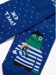 Носки мужские diwari happy 181 синий, , 44-45 (29), DIWARI, - 2