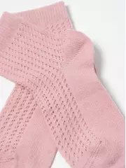 Носки детские miss (ажурные) 903 пепельно-розовый, , 16, CONTE-KIDS, - 3