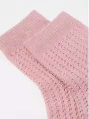 Носки детские miss (ажурные) 903 пепельно-розовый, , 16, CONTE-KIDS, - 2
