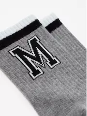 Удлиненные детские носки active 925 серый, , 18, CONTE-KIDS, - 2