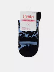 Носки женские хлопковые conte classic 441 светло-голубой, , 36-37 (23), CONTE ELEGANT, - 4