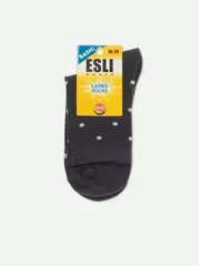 Носки женские хлопковые esli basic 21с-78спе 359 темно-серый, , 36-39 (23-25), ESLI, - 4