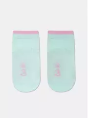 Носки детские "веселые ножки" 933 бледно-бирюзовый, , 12, CONTE-KIDS, - 2