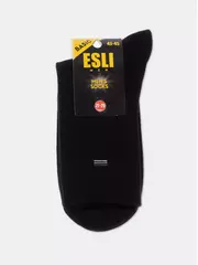 Носки мужские esli basic 158 темно-синий, , 40-42 (25-27), ESLI, - 1