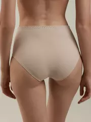 Трусы женские «слип» с высокой линией талии aura rp2079 серебристый пион, , 114/3XL, CONTE ELEGANT, - 2