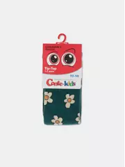 Колготки детские tip-top 624 темно-бирюзовый, , 104-110 (16), CONTE-KIDS, - 3