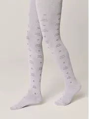 Колготки детские tip-top 629 светло-серый, , 140-146 (22), CONTE-KIDS, - 1