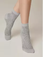 Носки женские хлопковые classic 530 светло-серый, , 38-39 (25), CONTE ELEGANT, - 1