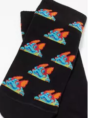 Носки мужские diwari happy (короткие) 171 черный, , 42-43 (27), DIWARI, - 2