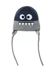 Шапка детская esli 18с-246сп сине-серый, , 48-50, ESLI, - 1