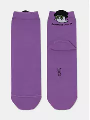 Носки женские хлопковые classic 539 сиреневый, , 36-37 (23), CONTE ELEGANT, - 3