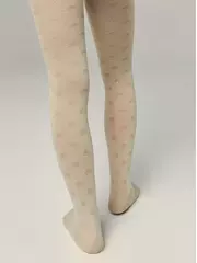 Колготки детские class 654 бежевый, , 116-122 (18), CONTE-KIDS, - 2