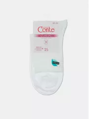 Носки женские вискозные classic (tencel) 000 белый, , 36-37 (23), CONTE ELEGANT, - 6