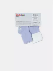 Носки детские tip-top (с отворотом, 2 пары) антискользящие 110 бледно-фиолетовый, , 14, CONTE-KIDS, - 4