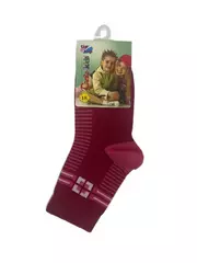 Хлопковые детские носки tip-top 050 бордо, , 18, CONTE-KIDS, - 1