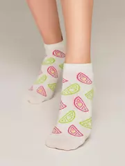 Носки женские esli active (короткие) 533 молочный, , 38-39 (25), ESLI, - 1