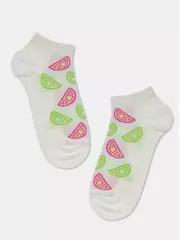 Носки женские esli active (короткие) 533 молочный, , 38-39 (25), ESLI, - 3