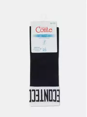 Носки женские (удлиненные) active 273 графит, , 36-37 (23), CONTE ELEGANT, - 6