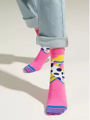 Носки женские хлопковые classic 536 розовый, , 38-39 (25), CONTE ELEGANT, - 3