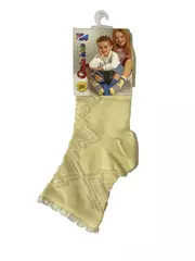 Носки детские conte-kids tip-top (вискоза, с резинкой "пикот") 062 кремовый, , 20, CONTE-KIDS, - 1