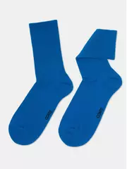 Удлиненные женские хлопковые носки active 000 синий, , 36-37 (23), CONTE ELEGANT, - 4