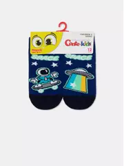 Носки детские "веселые ножки" 935 синий, , 14, CONTE-KIDS, - 4