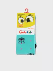 Колготки детские conte-kids happik 660 бирюза, , 116-122 (18), CONTE-KIDS, - 4