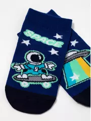 Носки детские "веселые ножки" 935 синий, , 14, CONTE-KIDS, - 3