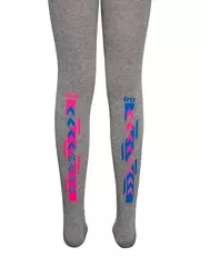 Колготки детские happik 658 серый, , 116-122 (18), CONTE-KIDS, - 2