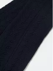 Ажурные детские колготки miss 617 темно-синий, , 104-110 (16), CONTE-KIDS, - 2