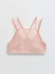 Двойное бюстье из бамбука и эластичной сеточки double conte lbe 2259 cameo, , 170-84/XS, CONTE ELEGANT, - 4