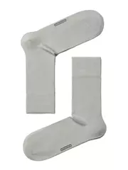 Носки мужские diwari classic (однотонные) 000 серый, , 40-41 (25), DIWARI, - 1