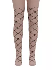 Колготки детские tip-top 634 пепельно-розовый, , 128-134 (20), CONTE-KIDS, - 1