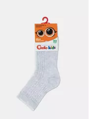 Носки детские miss (ажурные) 903 светло-серый, , 14, CONTE-KIDS, - 4