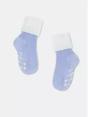 Носки детские tip-top (с отворотом, 2 пары) антискользящие 110 бледно-фиолетовый, , 14, CONTE-KIDS, - 1