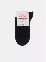 Носки женские вискозные classic (tencel) 000 черный, , 38-39 (25), CONTE ELEGANT, - 3