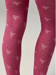 Колготки детские class 640 малиновый, , 92-98 (14), CONTE-KIDS, - 2