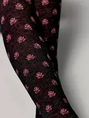 Колготки детские class 654 черный, , 116-122 (18), CONTE-KIDS, - 2