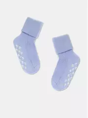Носки детские tip-top (с отворотом, 2 пары) антискользящие 110 бледно-фиолетовый, , 14, CONTE-KIDS, - 2
