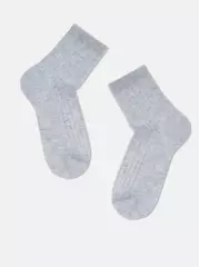 Носки детские miss (ажурные) 903 светло-серый, , 14, CONTE-KIDS, - 2