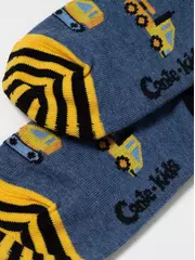 Колготки детские tip-top 636 темный джинс, , 104-110 (16), CONTE-KIDS, - 3