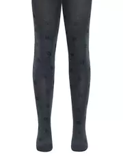 Колготки детские class 657 темно-серый, , 128-134 (20), CONTE-KIDS, - 1