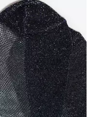 Ультракороткие носки из вискозы с ажурным переплетением active (ультракороткие, люрекс) 277 темно-синий, , 36-37 (23), CONTE ELEGANT, - 4